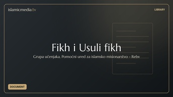 Fikh i Usuli fikh