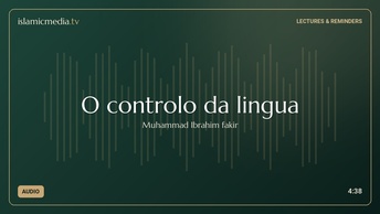 O controlo da lingua
