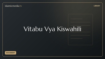 Vitabu Vya Kiswahili
