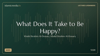 What Does It Take to Be Happy?