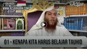 kenapa kita harus belajar tauhid