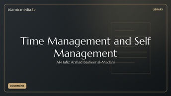 Time Management and Self Management