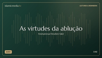 As virtudes da ablução