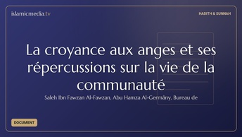 La croyance aux anges et ses répercussions sur la vie de la communauté
