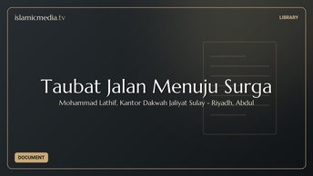 Taubat Jalan Menuju Surga