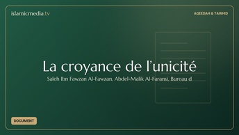 La croyance de l’unicité