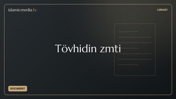 Tövhidin əzəməti