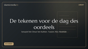 De tekenen voor de dag des oordeels