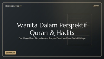 Wanita Dalam Perspektif Quran & Hadits