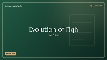 Evolution of Fiqh
