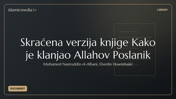 Skraćena verzija knjige Kako je klanjao Allahov Poslanik