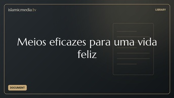 Meios eficazes para uma vida feliz
