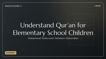 Understand Qur’an for Elementary School Children