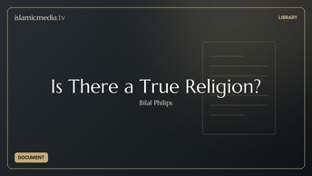 Is There a True Religion?