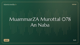 MuammarZA Murottal 078 An Naba