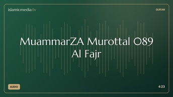 MuammarZA Murottal 089 Al Fajr