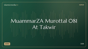 MuammarZA Murottal 081 At Takwir